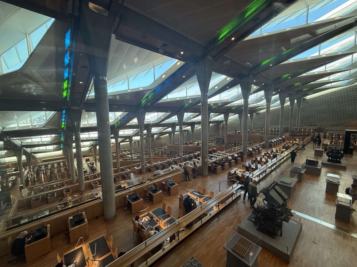 亚历山大图书馆主阅览室