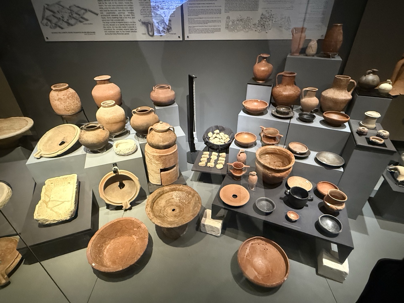 亚历山大港湾水下考古出土陶器，Nelson Island专区