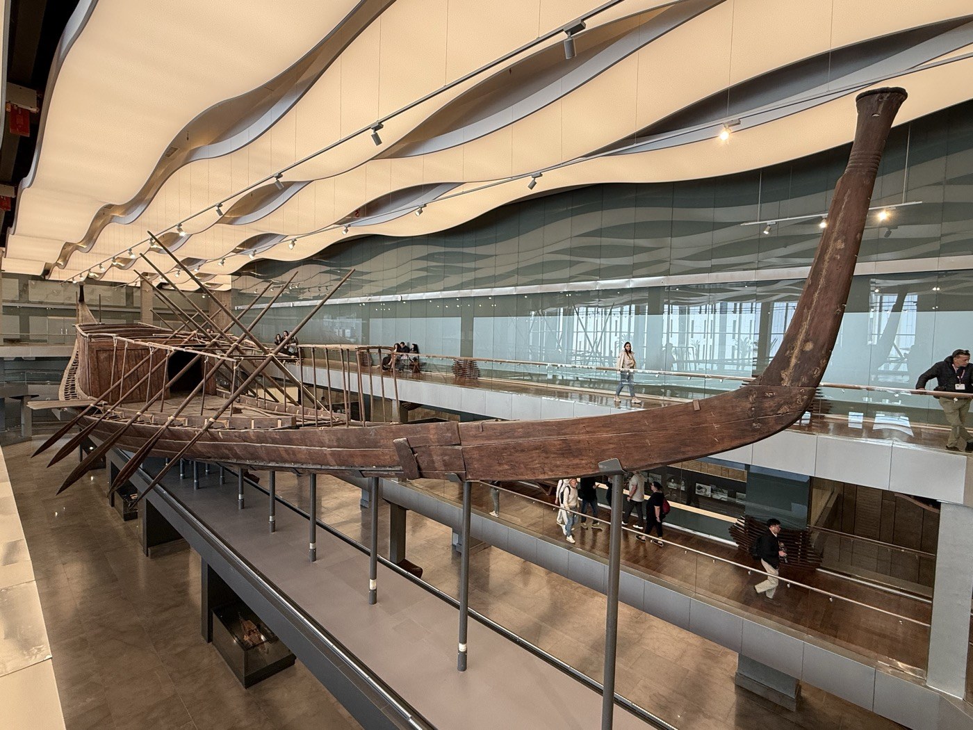 胡夫太阳船，大埃及博物馆