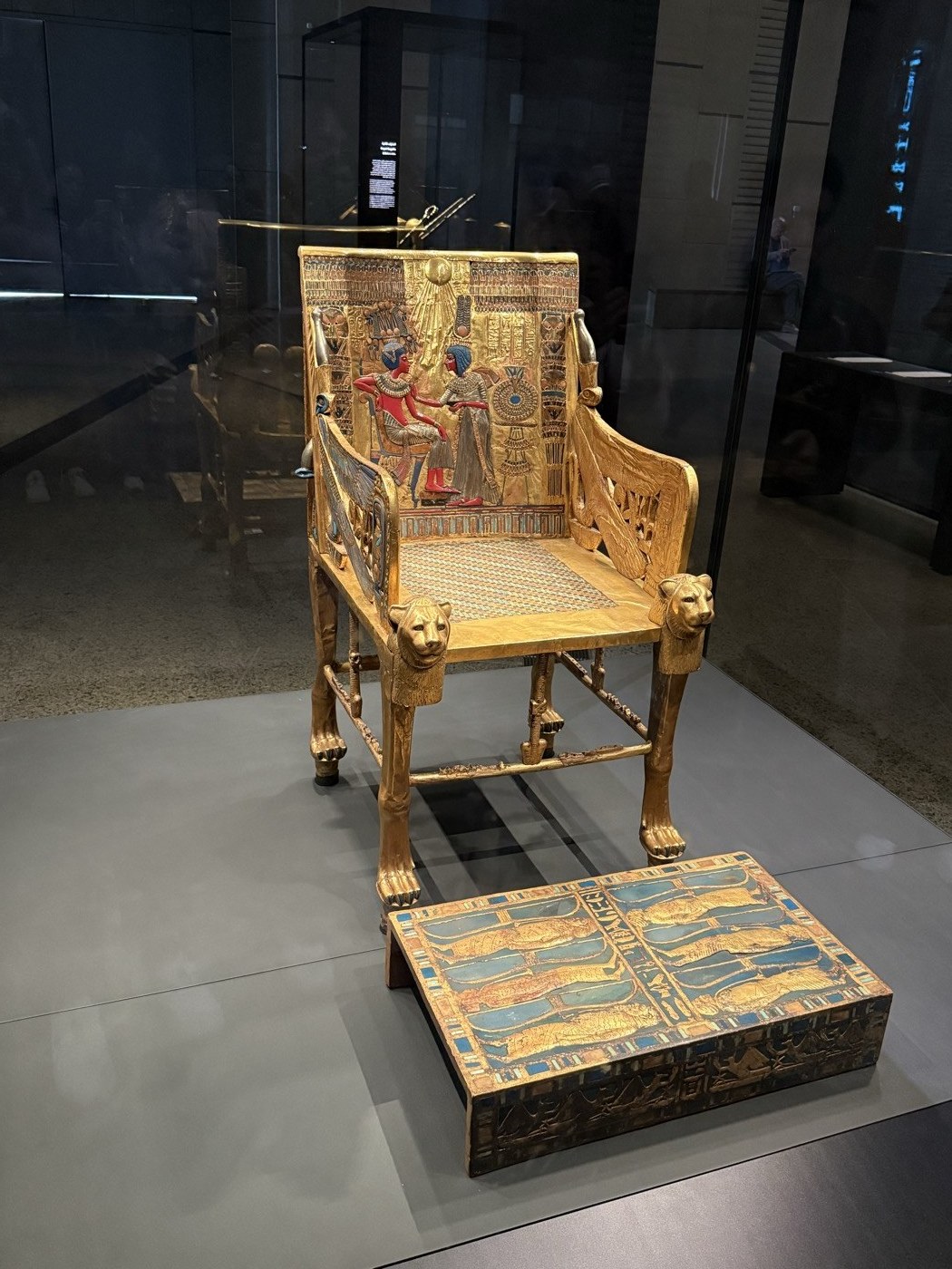 图坦卡蒙黄金御座